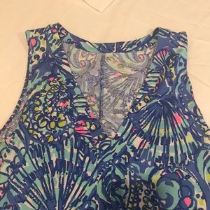 EUC Lilly Pulitzer Amina V Neck Swing Dress